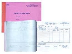 Phiếu Nhập/ Xuất kho 1 liên, giấy Pelure, 80 tờ