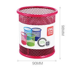 Ống cắm bút Deli 9153 - Nhiều màu