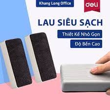 Dụng cụ lau bảng Deli 7810
