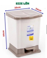 Thùng rác có chân đạp Duy Tân