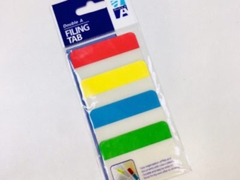 Màng film nhựa Filing Tab 4 màu Double A