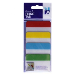 Màng film nhựa Filing Tab 4 màu Double A