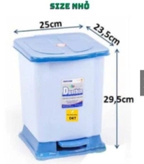 Thùng rác có chân đạp Duy Tân