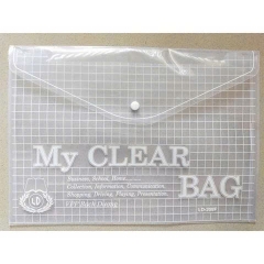 Bìa 1 nút F4 My Clear Bag