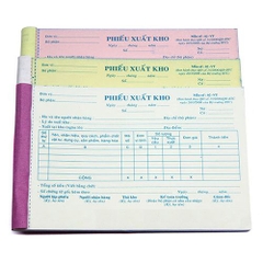 Phiếu Nhập/ Xuất kho 1 liên, giấy Pelure, 80 tờ