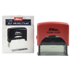 Dấu Shiny S308 - 1 dòng, KT : 45 x 14 mm