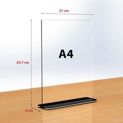 Menu mica đứng 2 mặt