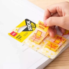 Màng film nhựa Sign Here Deli A101