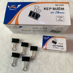 Kẹp bướm T.T.H các loại (12cái/hộp)