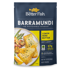 Cá Vược The Better Fish® Xốt Bơ Chanh Còn Da túi 340gr