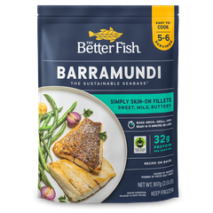 Cá Vược The Better Fish® Phi Lê Còn Da túi907g