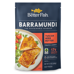 Cá Vược The Better Fish® Xốt Tuscan Không Da túi340gr