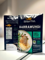 Cá Vược The Better Fish® Phi lê Còn Da túi340g