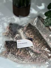Cá Vược (chẽm) The Better Fish® Phi lê Còn Da miếng size 500-700g