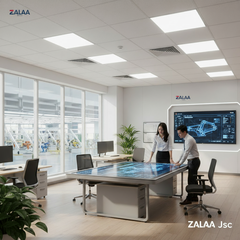Giải Pháp Chiếu Sáng Văn Phòng Xưởng ZALAA Tối Ưu Hiệu Suất