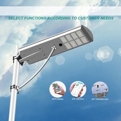 Đèn Đường Năng Lượng Mặt Trời Thông Minh IOT ZALAA AIO-BJ08P-60W Cao Cấp