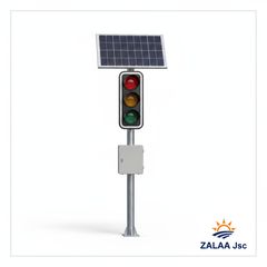 Bộ Đèn Tín Hiệu Giao Thông NLMT ZALAA Cho Giao Lộ Thông Minh
