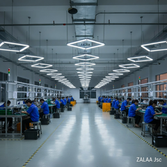 Giải Pháp Chiếu Sáng Công Nghiệp Thông Minh ZALAA (Tiết Kiệm 90%)