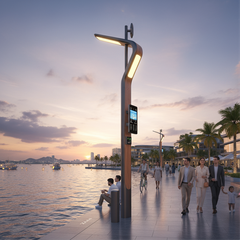 Cột Thông Minh Theo Thiết Kế Độc Bản ZALAA - Bespoke Smart Poles