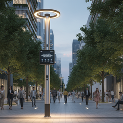 Giải Pháp Cột Đèn Thông Minh Đô Thị ZALAA | Urban Smart Pole