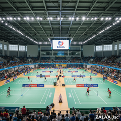 Đèn LED Sân Cầu Lông Chuyên Dụng Chống Chói ZALAA