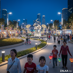 Đèn LED Cảnh Quan Ngoài Trời ZALAA | Giải Pháp Chiếu Sáng Dự Án