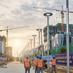 Cột Đèn Trang Trí Đô Thị ZALAA | Gang Đúc, Nhôm Đúc Theo Yêu Cầu