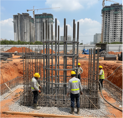 Khung Móng Cột Đèn ZALAA (Anchor Bolt Cage) Chính Hãng