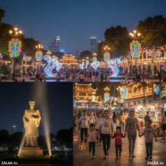 Đèn Chiếu Điểm Công Trình Rọi Tượng ZALAA Architectural Spotlight