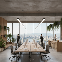 Đèn Panel Thả Trần ZALAA Hiện Đại Cho Văn Phòng, Sảnh Chờ