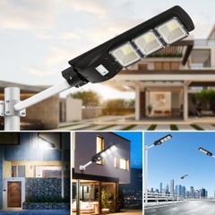 Đèn Đường Năng Lượng Mặt Trời ZALAA ZL-ABS300W Liền Thể Thông Minh Cao Cấp