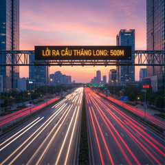 Bảng Quang Báo Giao Thông VMS ZALAA - Giải Pháp ITS Thông Minh