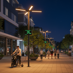 Cột Đèn Thông Minh Đa Năng ZALAA Cho Smart City