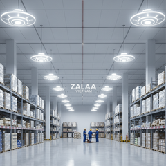 Đèn Highbay UFO ZALAA 100W-250W Chiếu Sáng Nhà Xưởng, Kho Bãi