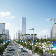 Cột Đèn Thông Minh Đa Năng ZALAA - Giải Pháp Đô Thị Tương Lai