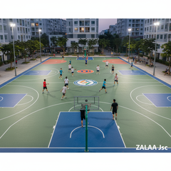 Đèn LED Sân Thể Thao Cộng Đồng ZALAA - Chiếu Sáng Đa Năng