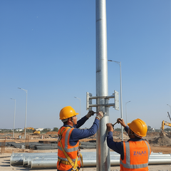 Phụ Kiện Cột Đèn ZALAA: Tay Vươn, Đầu Cột Trang Trí Chính Hãng