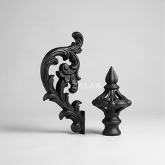 Phụ Kiện Cột Đèn ZALAA: Tay Vươn, Đầu Cột Trang Trí Chính Hãng