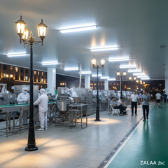 Đèn LED Chống Ẩm, Phòng Sạch IP66 ZALAA | Bền Bỉ & An Toàn