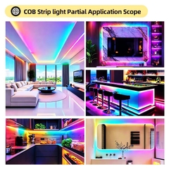 Đèn LED Dây COB Smart RGB 8W ZL-STR-COBSL3 IP20 Đổi Màu Linh Hoạt - ZALAA OEM/ODM Smart COB LED Strip Light