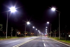 Đèn Năng Lượng Mặt Trời Chiếu Sáng đường Quốc lộ qua Tỉnh - Huyện - Xã