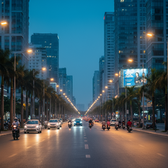 Giải Pháp OEM Đèn Đường LED Thông Minh Theo Yêu Cầu Dự Án ZALAA