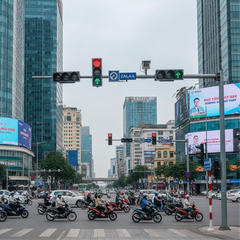 Đèn Giao Thông Thông Minh ZALAA - Giải Pháp An Toàn & Hiện Đại