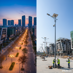 Cột Đèn Chiếu Sáng Công Viên ZALAA | Thép Mạ Kẽm, Bền Bỉ