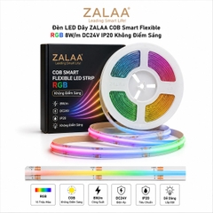 Đèn LED Dây ZALAA COB Smart Flexible RGB 8W/m DC24V IP20 Không Điểm Sáng - ZALAA OEM/ODM Smart Strip Lights