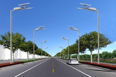 Đèn Năng Lượng Mặt Trời Chiếu Sáng Đường Dự Án / Công Trình Giao Thông