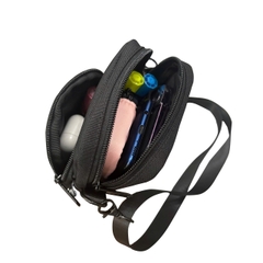 Túi đeo chéo TROY MINI BAG đựng điện thoại, phụ kiện nhiều màu size 17 x 12 x 4cm, vải bố trượt nước