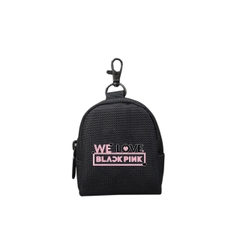 Ví móc khóa TROY OVAL HỌA TIẾT đựng tiền lẻ, phụ kiện tai nghe,. chất vải bố pvc chống thấm, size 9 x 7 x 4cm