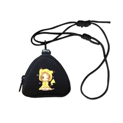 Ví móc khóa, ví mini đựng tiền TROY REC HỌA TIẾT đựng thẻ, phụ kiện,.. [ kèm dây đeo ], size 11 x 10 x 3cm