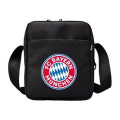 Túi đeo chéo nam nữ TROY SIMPLE logo bóng đá, chất vải bố pvc chống thấm